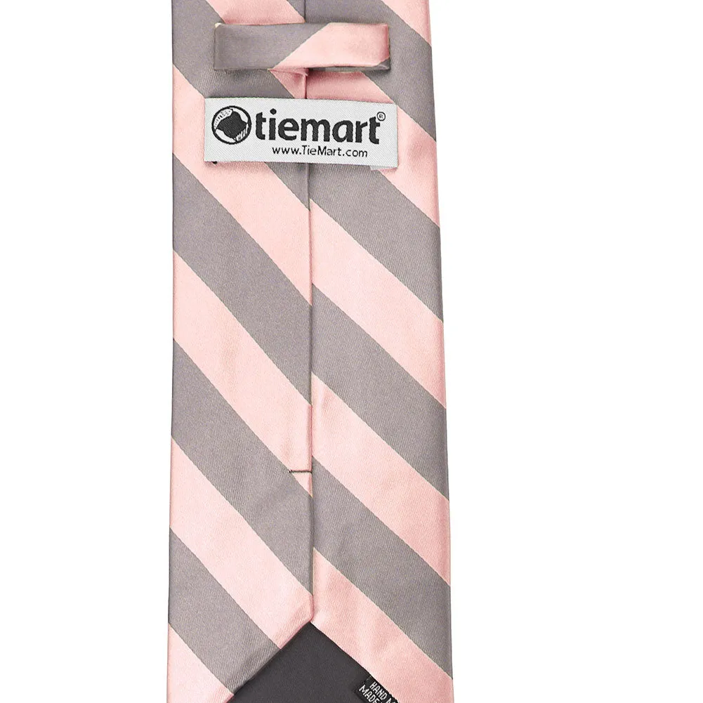 Petal and Portobello Striped Tie sold by TieMart product image thumbnail 4