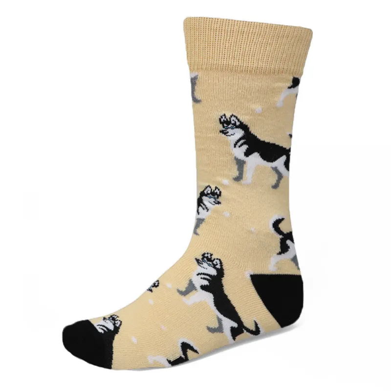 Men's Siberian Husky Socks sold by TieMart