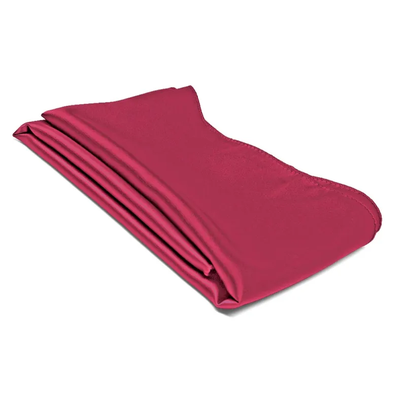 Ruby Red Solid Color Scarf sold by TieMart