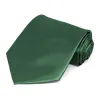 Forest Green Solid Color Necktie sold by TieMart