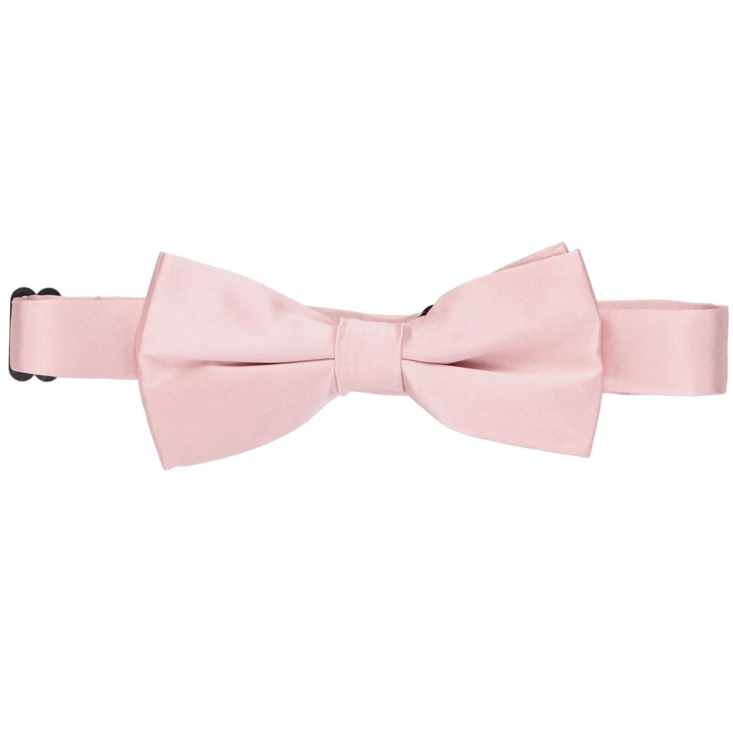 Pastel Pink Silk Bow Tie sold by TieMart product image thumbnail 2
