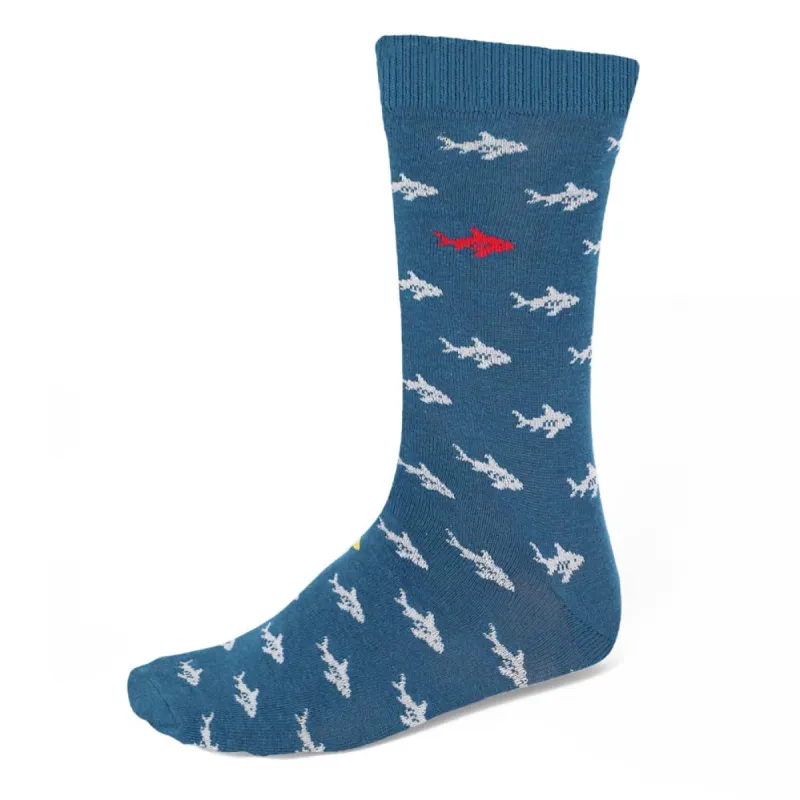 Men's Shark Socks sold by TieMart