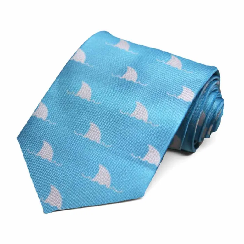 Shark Fin Necktie sold by TieMart