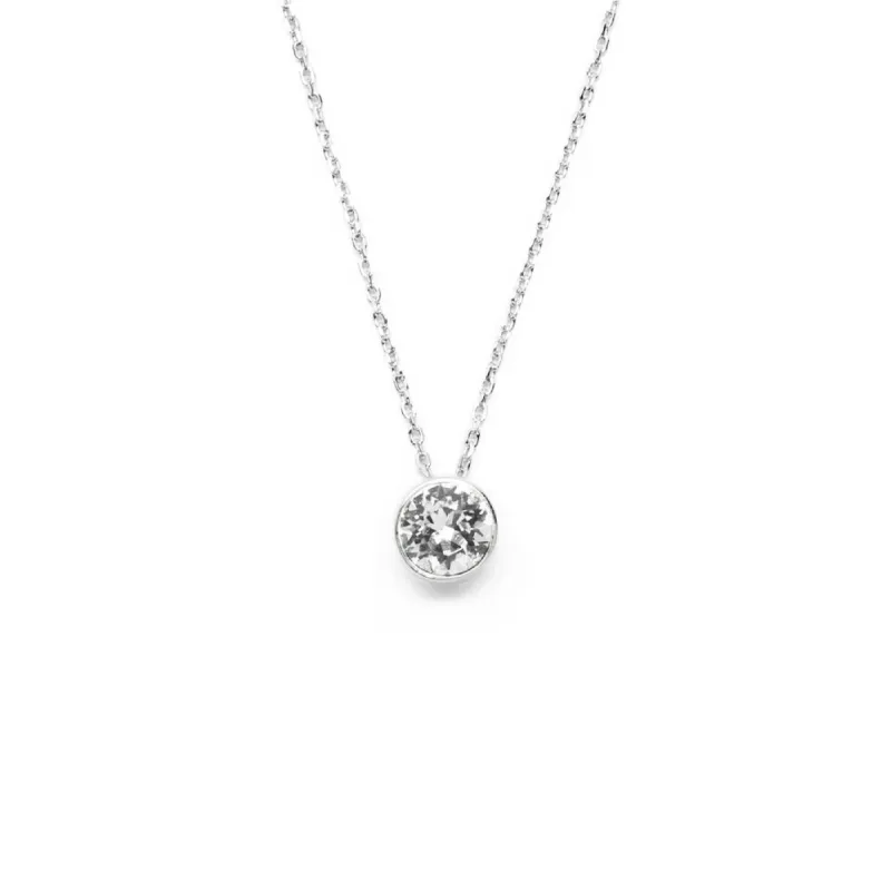 Round Crystal Necklace sold by TieMart