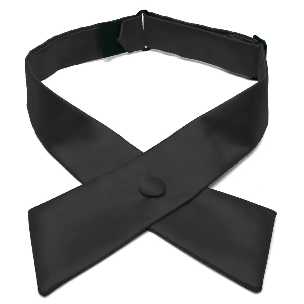 Black Crossover Tie sold by TieMart product image thumbnail 3