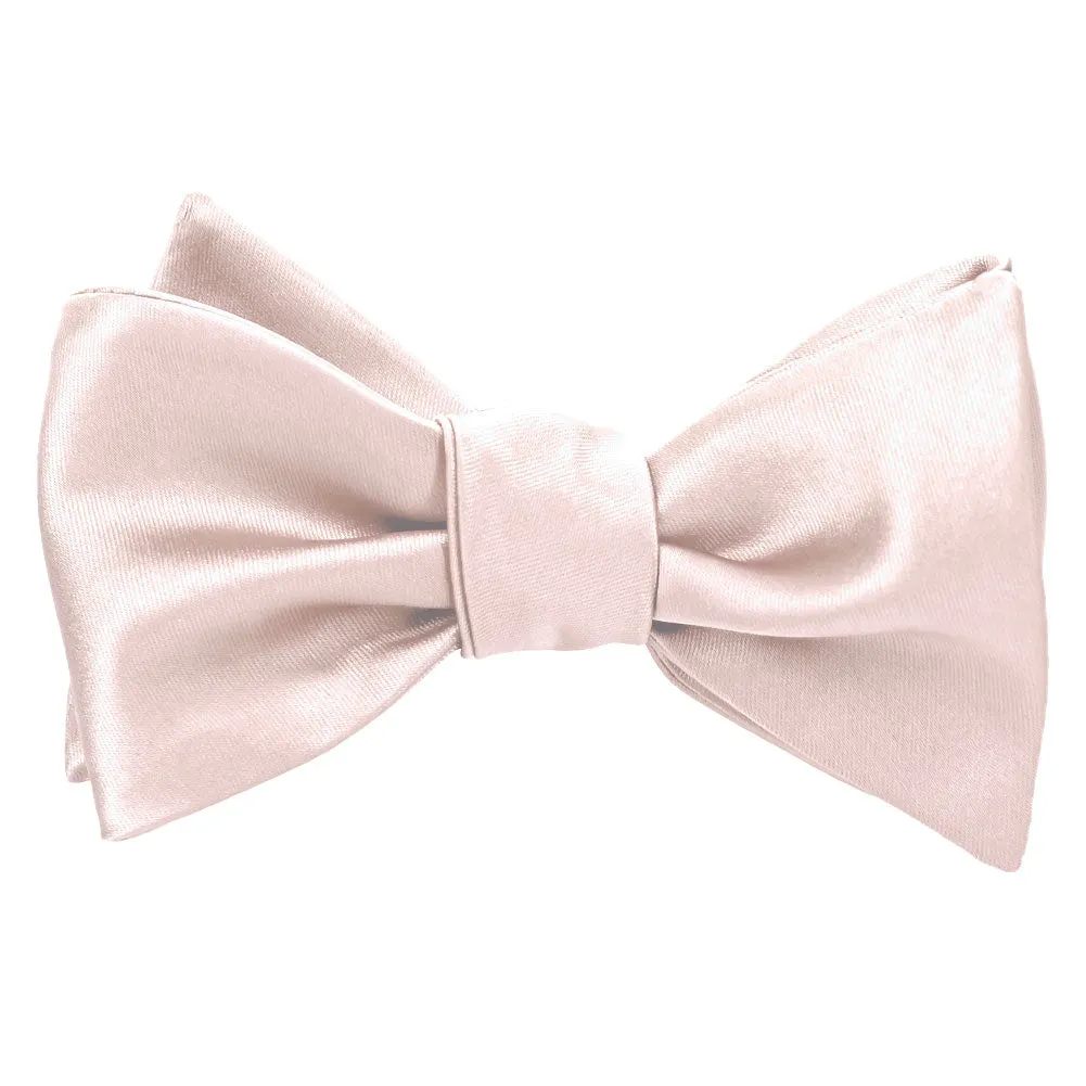 Princess Pink Premium Self-Tie Bow Tie sold by TieMart product image thumbnail 2