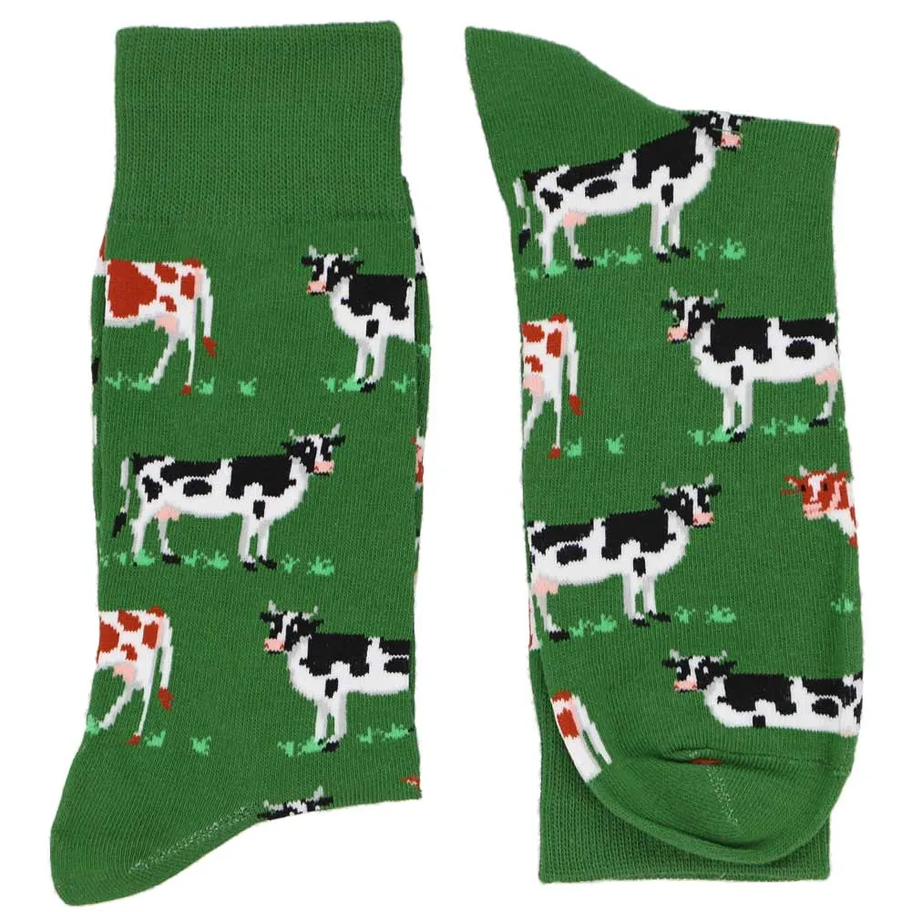 Men's Cow Socks sold by TieMart product image thumbnail 2