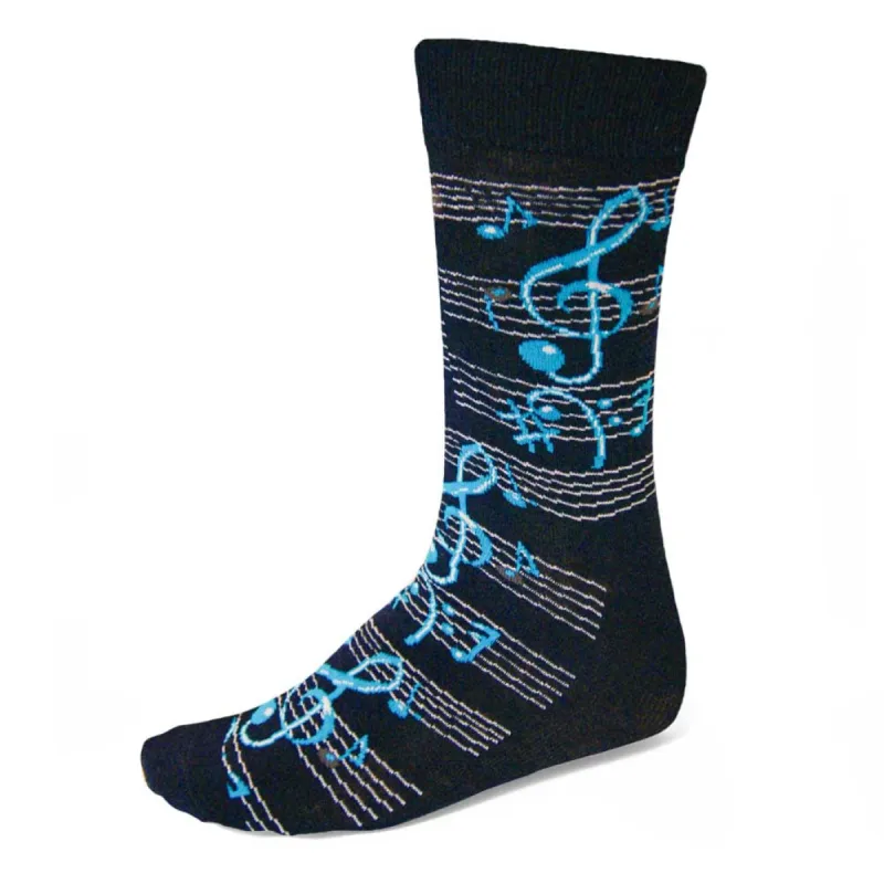Men's Music Note Socks sold by TieMart