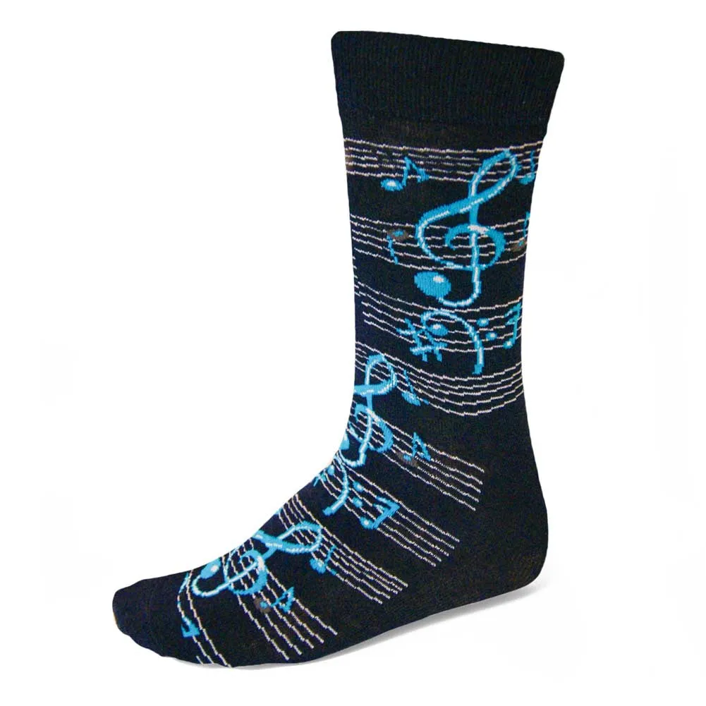 Men's Music Note Socks sold by TieMart