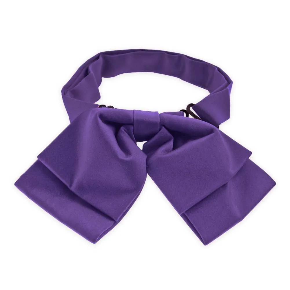 Medium Purple Floppy Bow Tie sold by TieMart