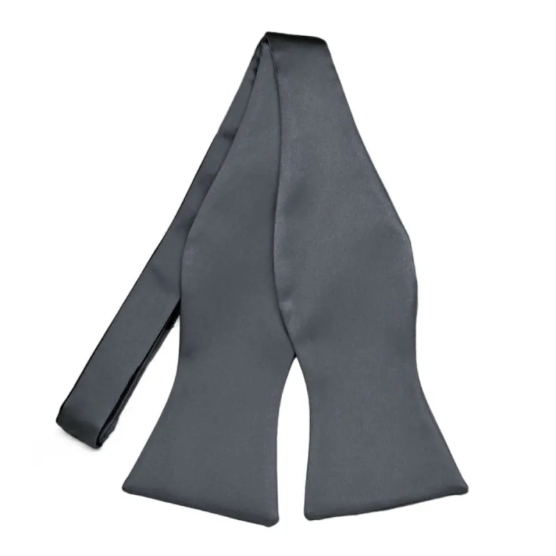 Pewter Premium Self-Tie Bow Tie sold by TieMart