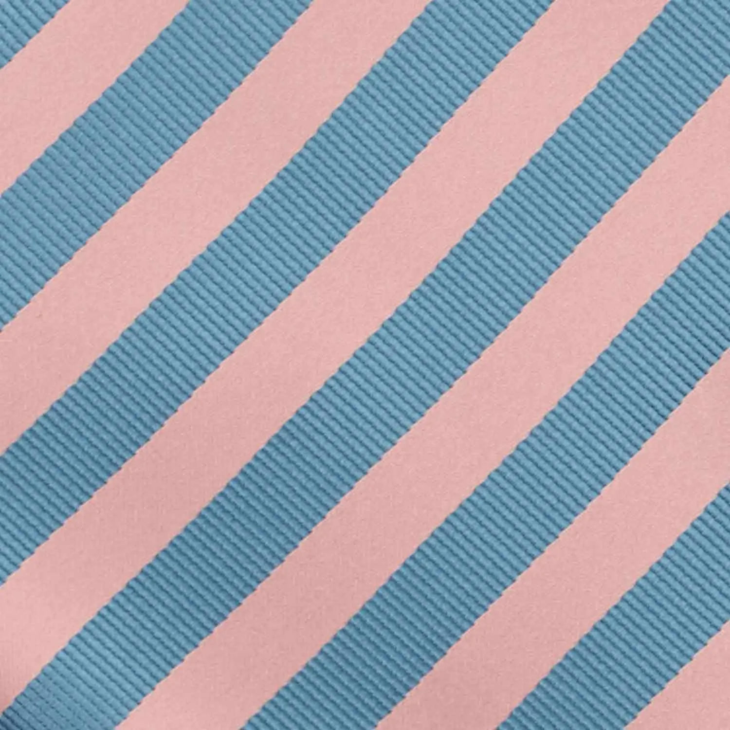 Dusty Pink and Blue Formal Striped Tie sold by TieMart product image thumbnail 5
