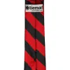 Red and Black Striped Slim Tie, 2.5" Width sold by TieMart