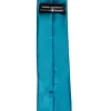 Caribbean Blue Slim Solid Color Necktie, 2.5" Width sold by TieMart