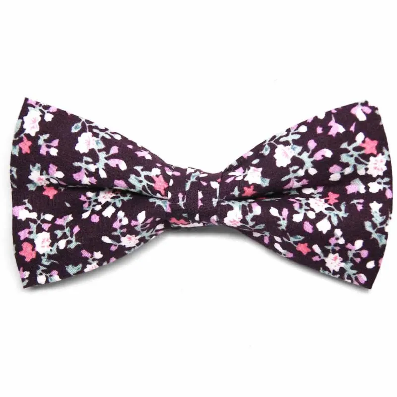 Sonoma Floral Cotton Bow Tie sold by TieMart
