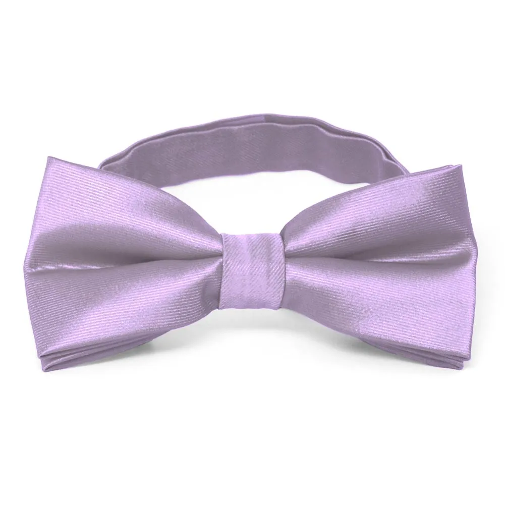 Lavender Band Collar Bow Tie sold by TieMart