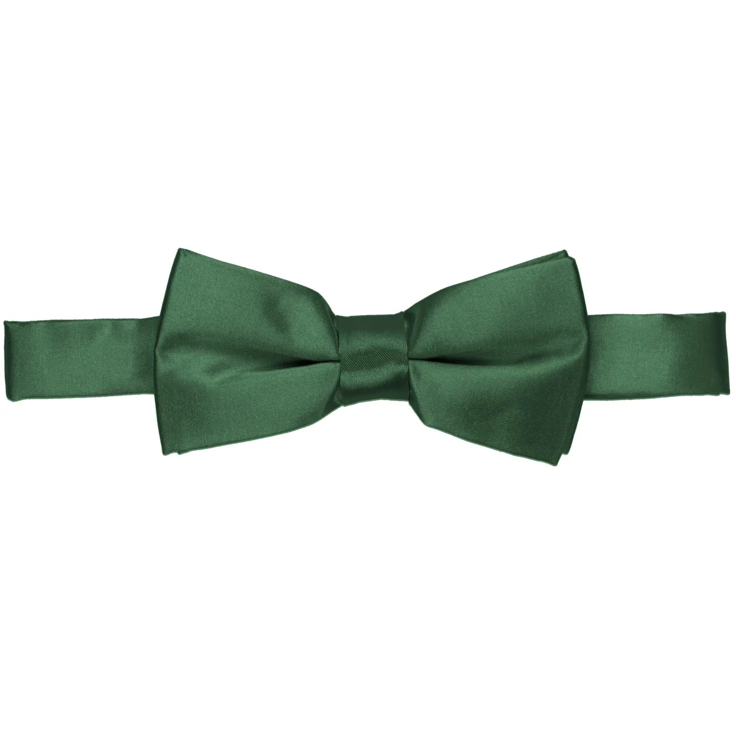 Forest Green Band Collar Bow Tie sold by TieMart product image thumbnail 2