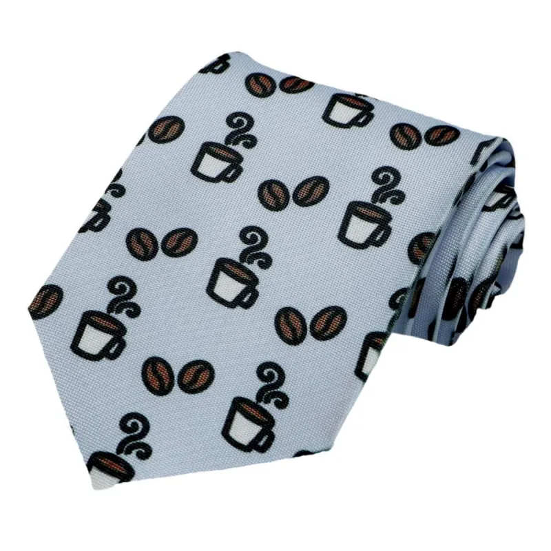 Coffee Cup Necktie sold by TieMart