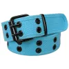 Bright Blue Double Grommet Belt sold by TieMart