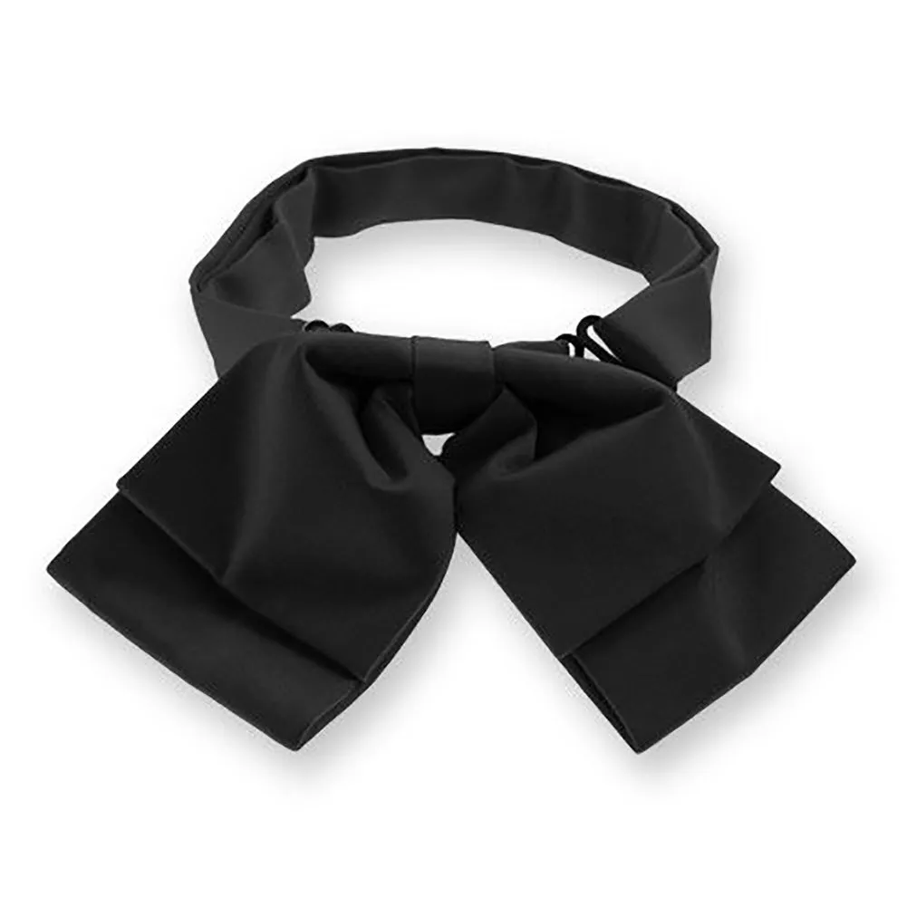 Black Floppy Bow Tie sold by TieMart