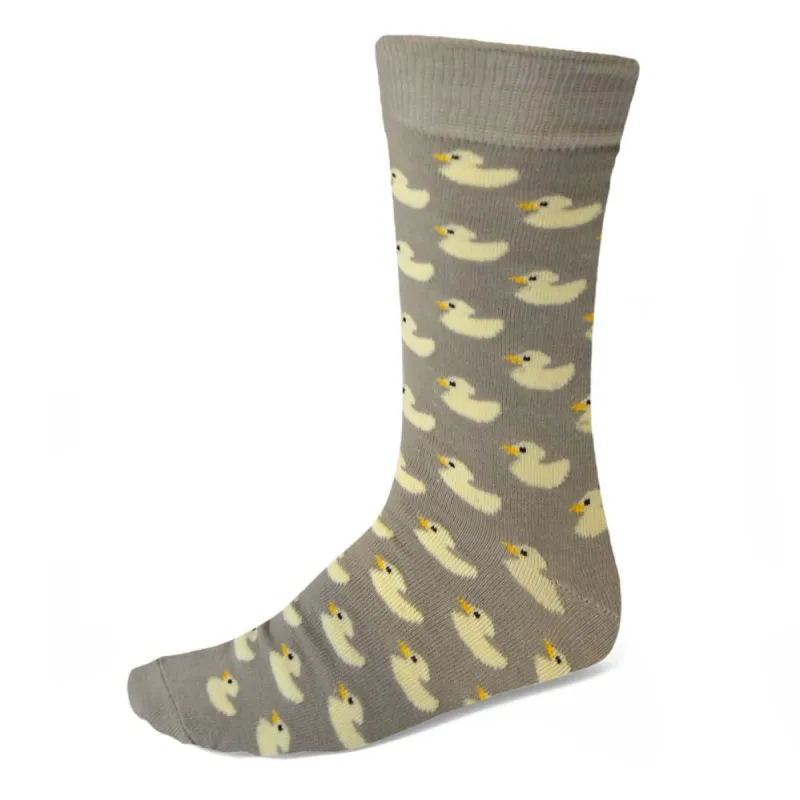 Men's Rubber Ducky Socks sold by TieMart