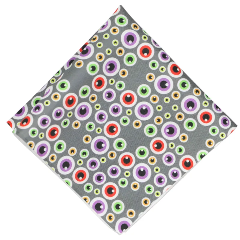 Eyeball Pocket Square sold by TieMart