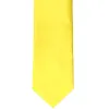 Yellow Premium Solid Color Necktie sold by TieMart