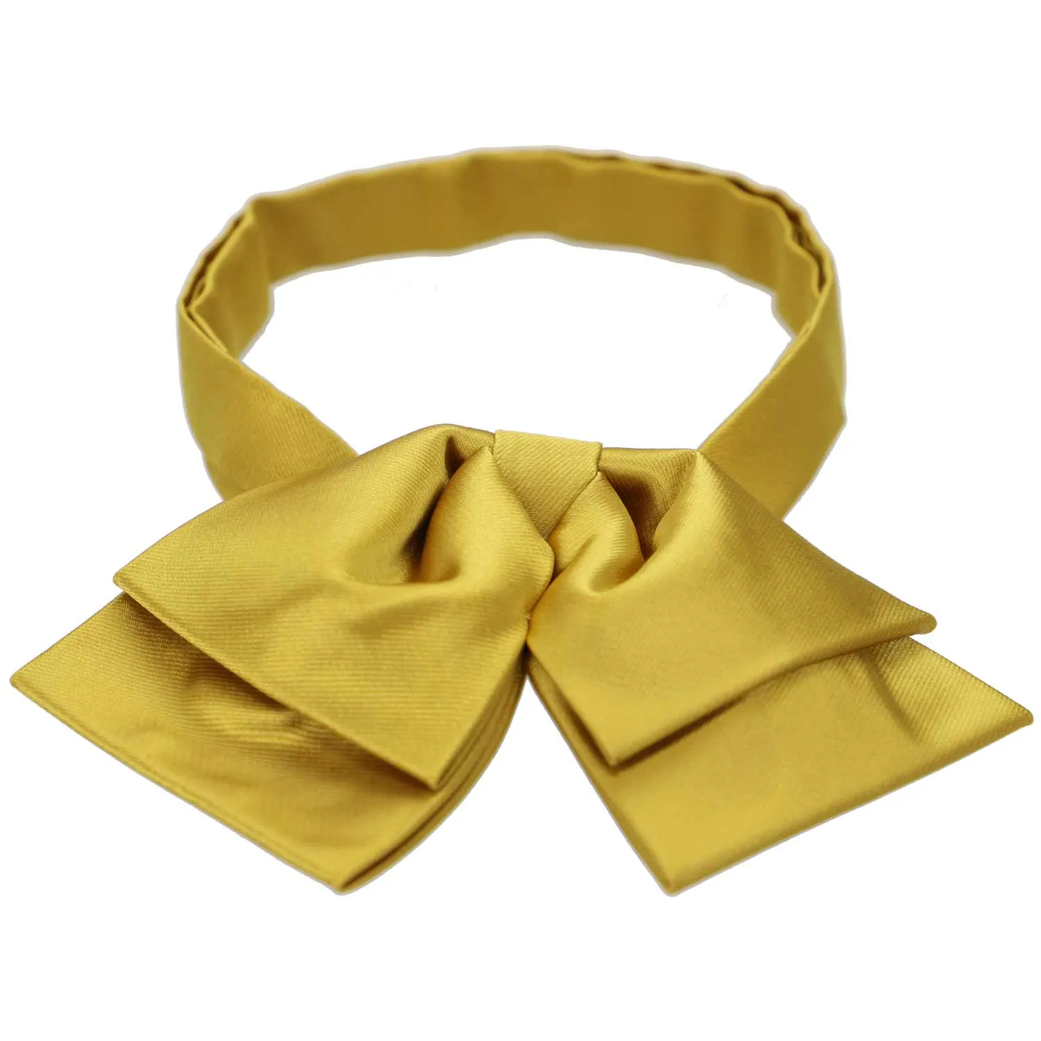 Gold Floppy Bow Tie sold by TieMart