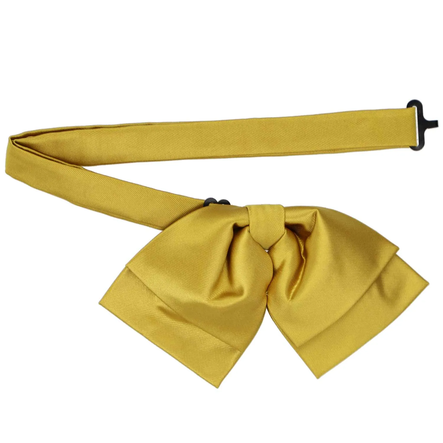 Gold Floppy Bow Tie sold by TieMart product image thumbnail 5