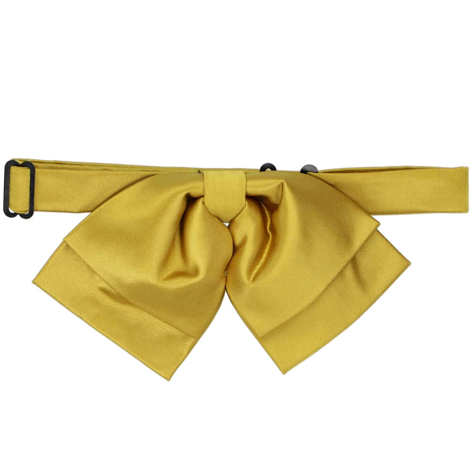 Gold Floppy Bow Tie sold by TieMart product image thumbnail 4