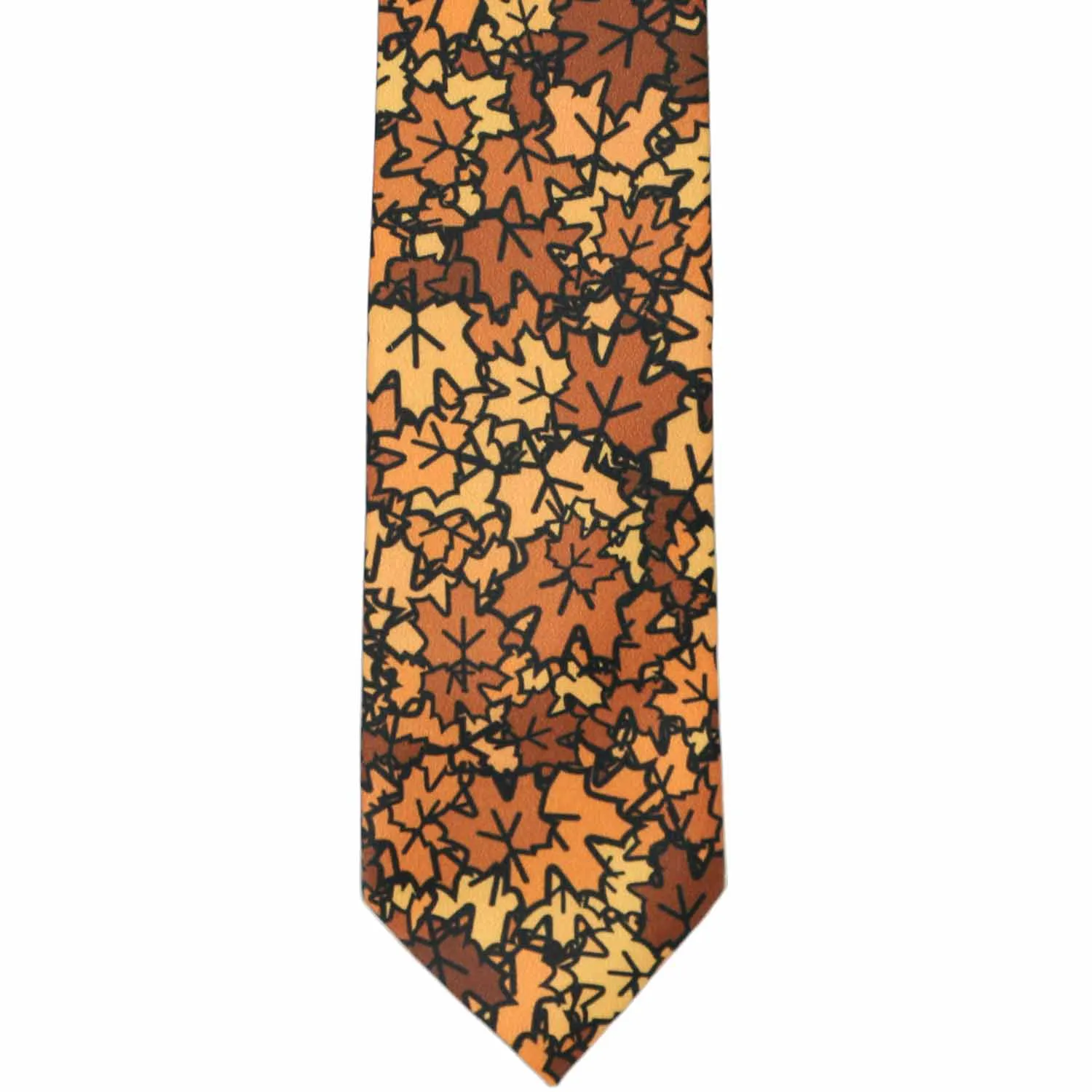 Boys' Fall Leaves Necktie sold by TieMart product image thumbnail 2