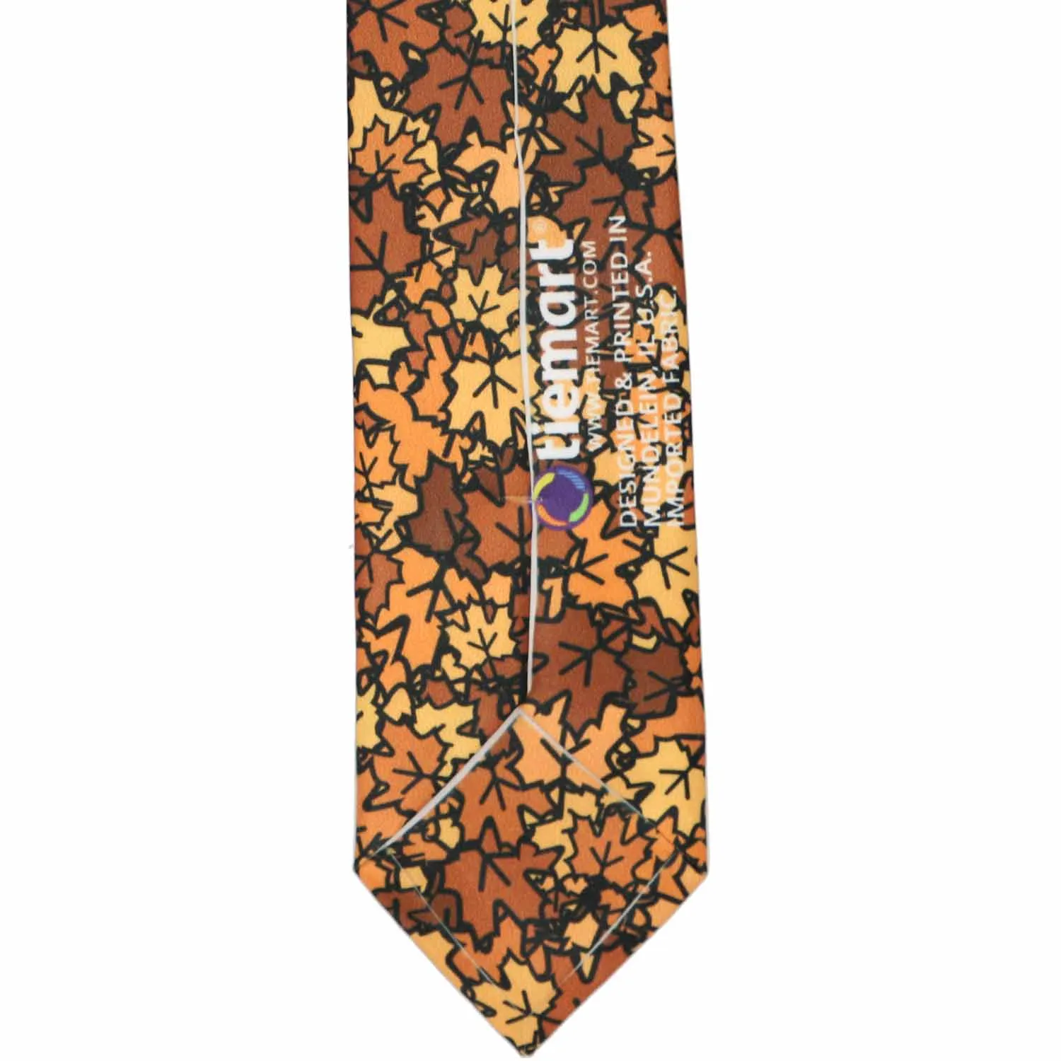Boys' Fall Leaves Necktie sold by TieMart product image thumbnail 4