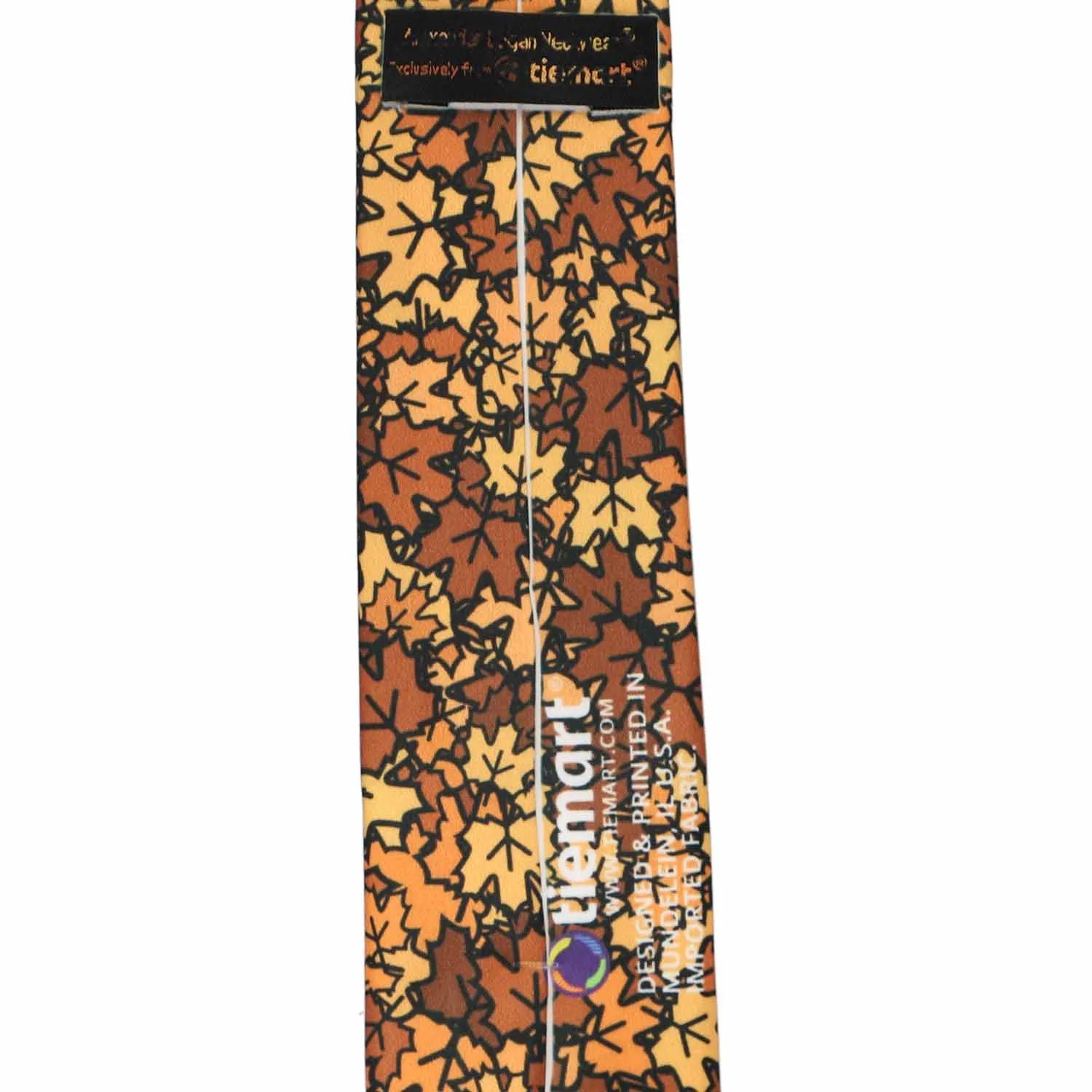 Boys' Fall Leaves Necktie sold by TieMart product image thumbnail 3
