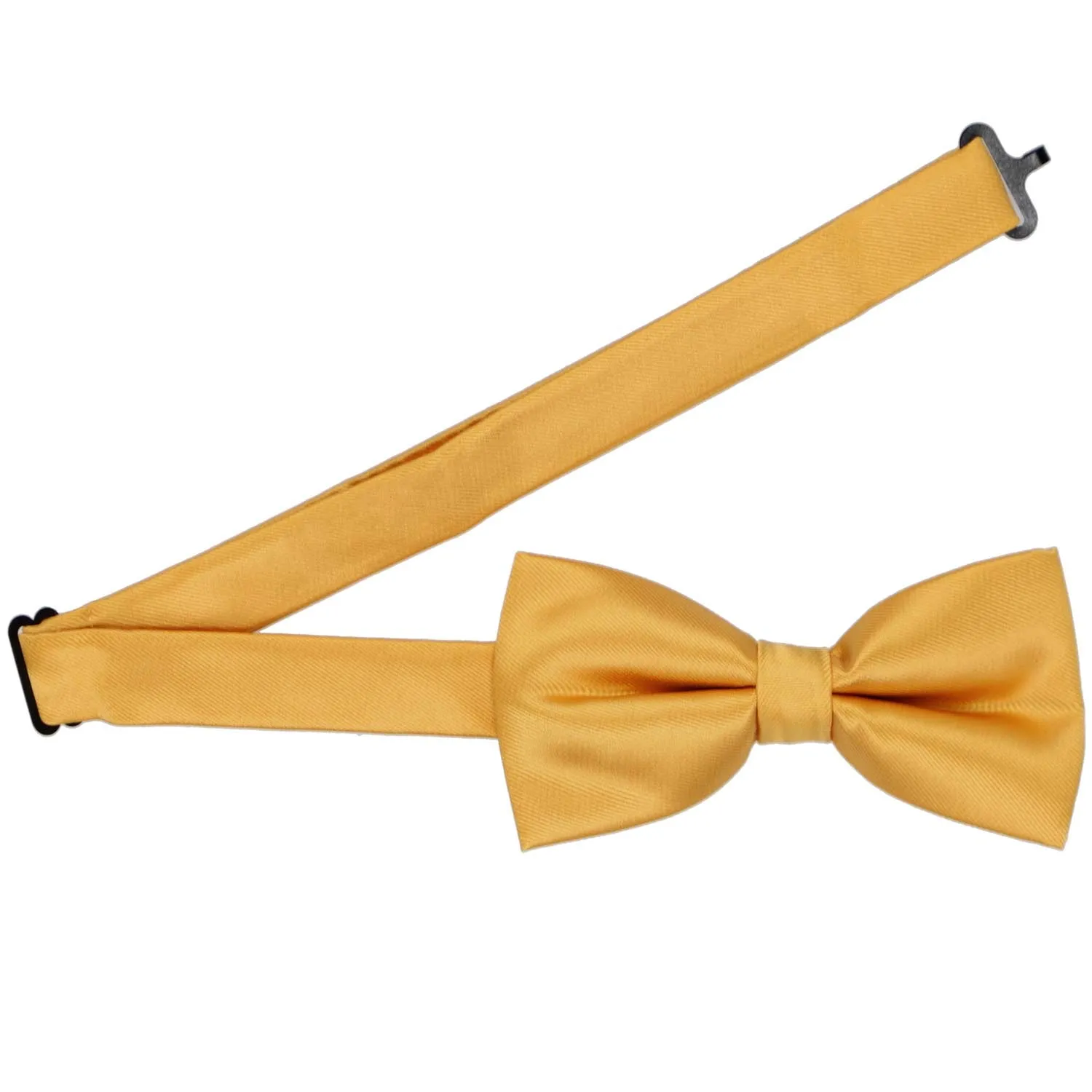 Gold Bar Band Collar Bow Tie sold by TieMart product image thumbnail 3