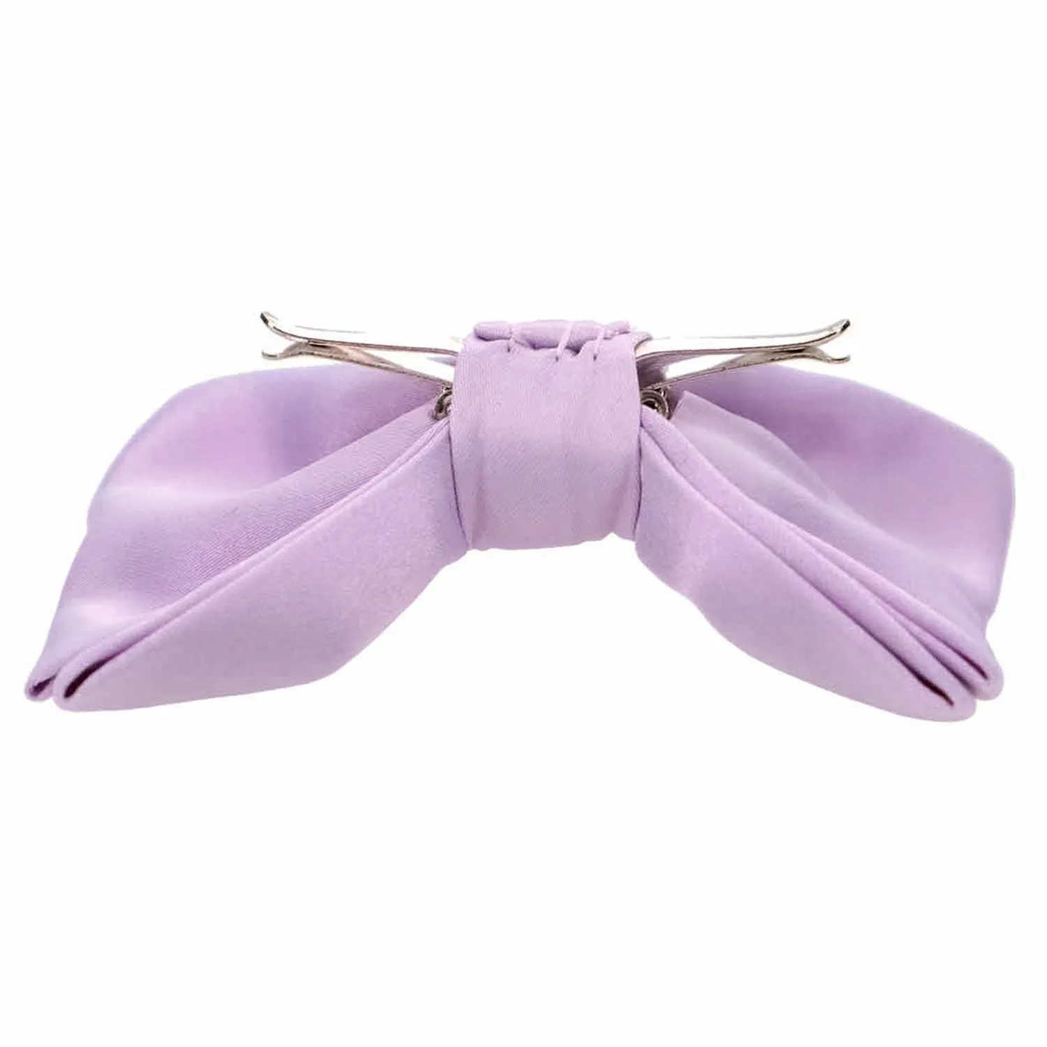 Viola Purple Clip-On Bow Tie sold by TieMart product image thumbnail 3