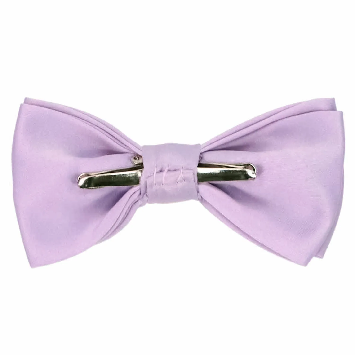Viola Purple Clip-On Bow Tie sold by TieMart product image thumbnail 2