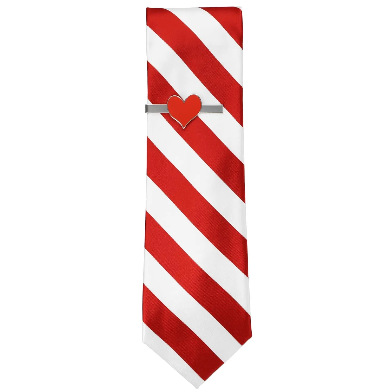 Heart Tie Bar sold by TieMart product image thumbnail 2