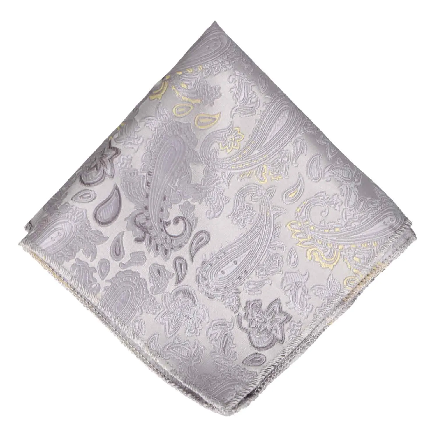 Silver Redfish Paisley Necktie sold by TieMart product image thumbnail 5