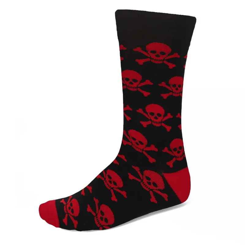 Men's Skull and Crossbones Socks sold by TieMart