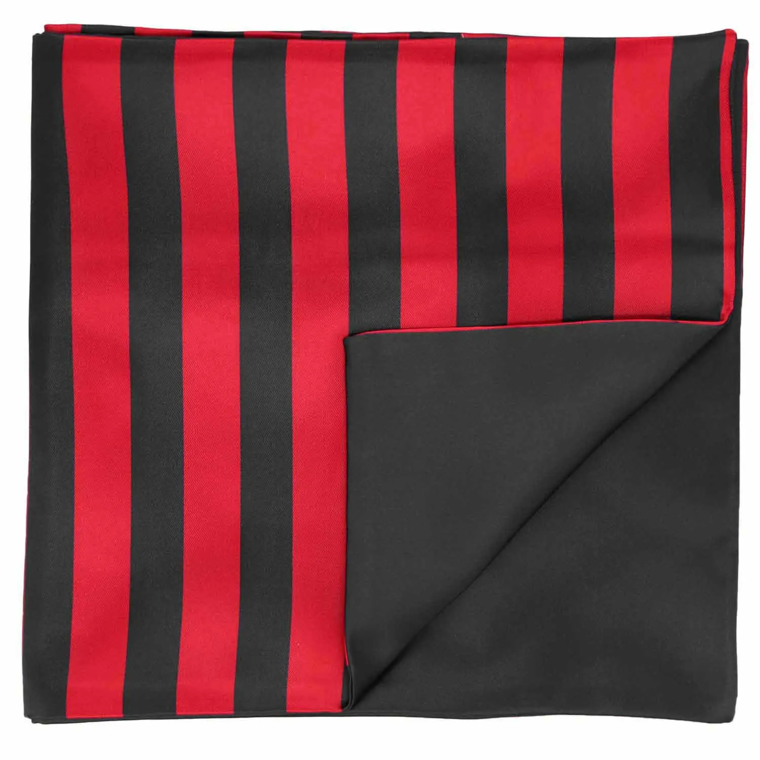 Red and Black Striped Scarf sold by TieMart product image thumbnail 3