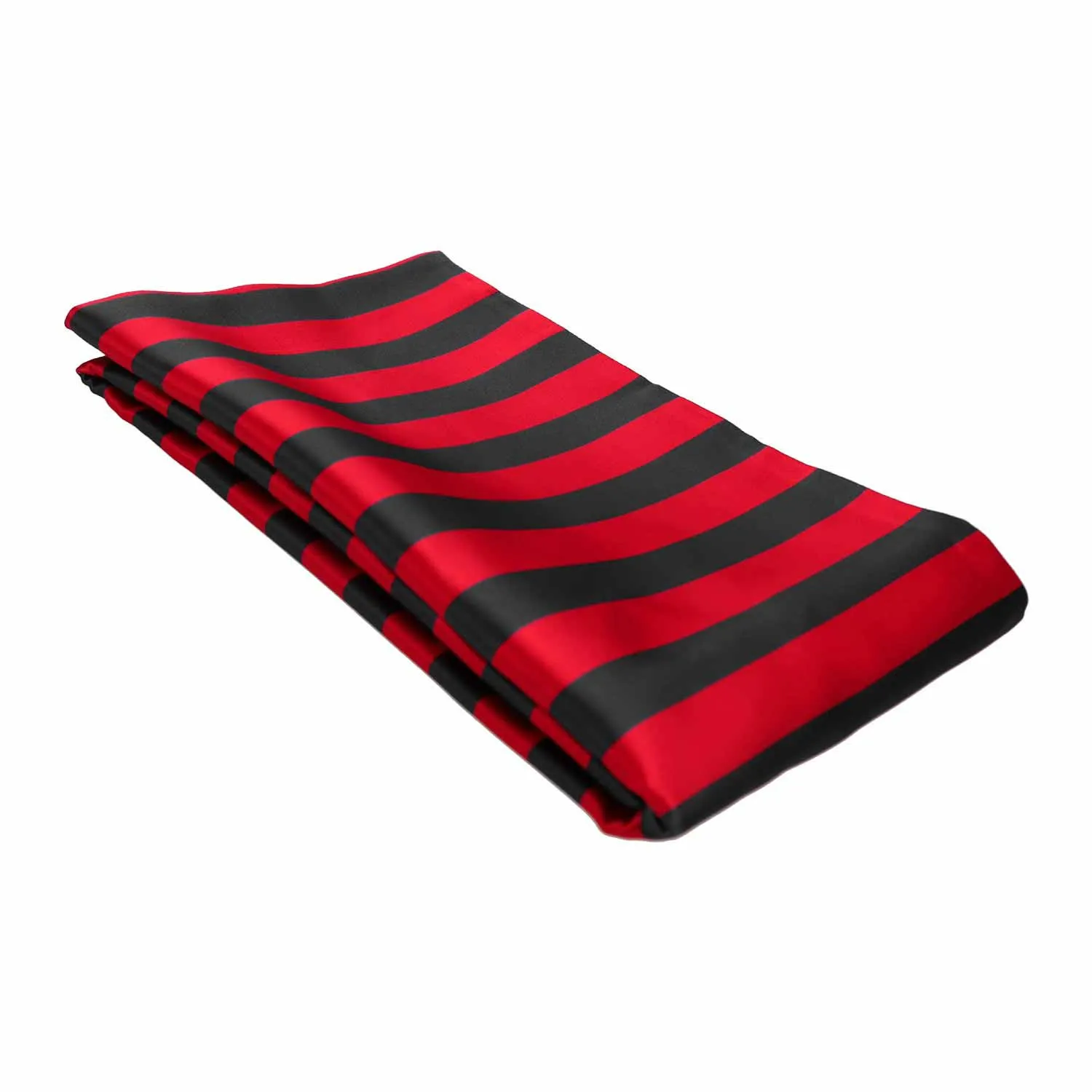 Red and Black Striped Scarf sold by TieMart product image thumbnail 2