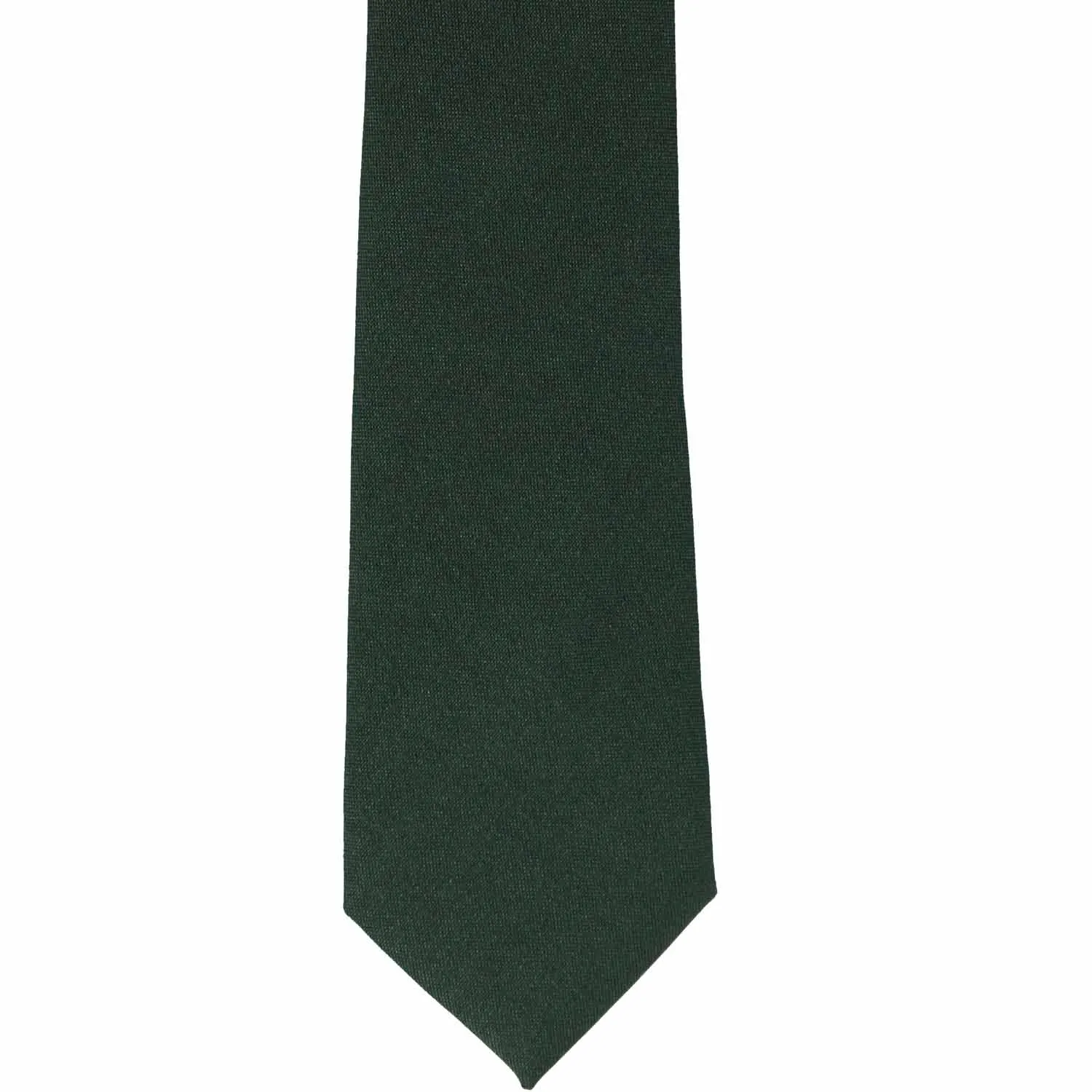Hunter Green Clip-On Uniform Tie sold by TieMart product image thumbnail 3