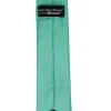 Aquamarine Slim Solid Color Necktie, 2.5" Width sold by TieMart