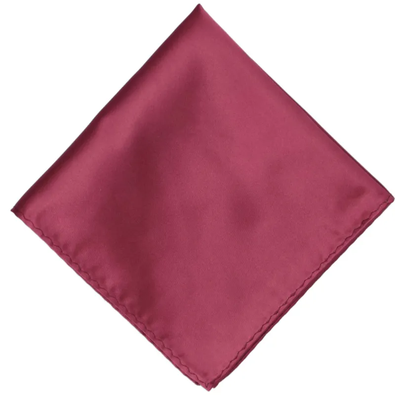 Cinnamon Rose Premium Pocket Square made by TieMart
