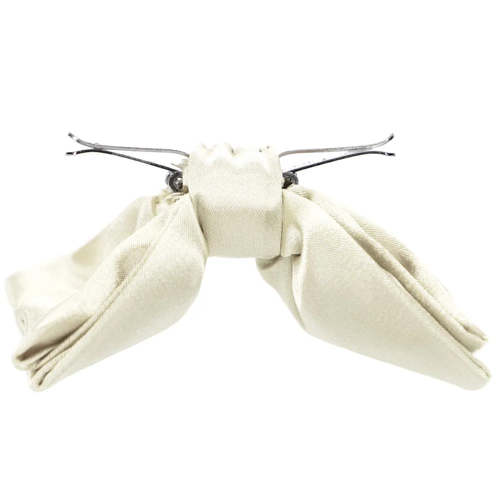 Pearl Clip-On Bow Tie sold by TieMart product image thumbnail 2