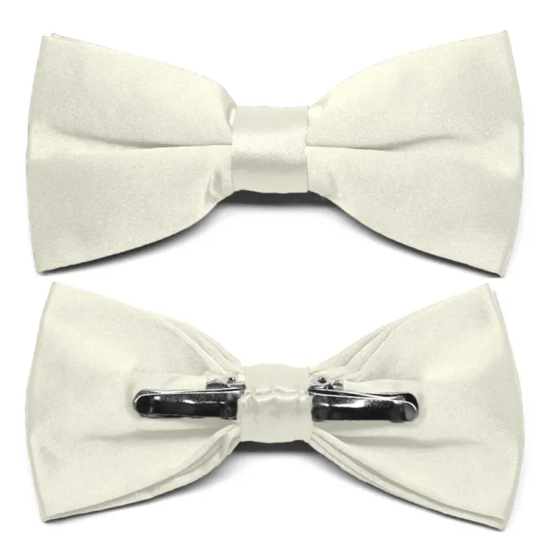 Pearl Clip-On Bow Tie sold by TieMart