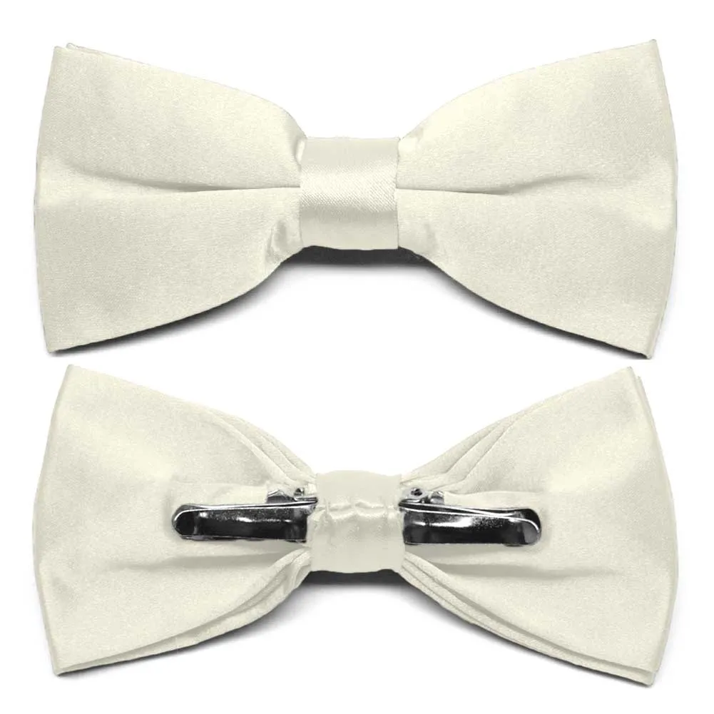 Pearl Clip-On Bow Tie sold by TieMart