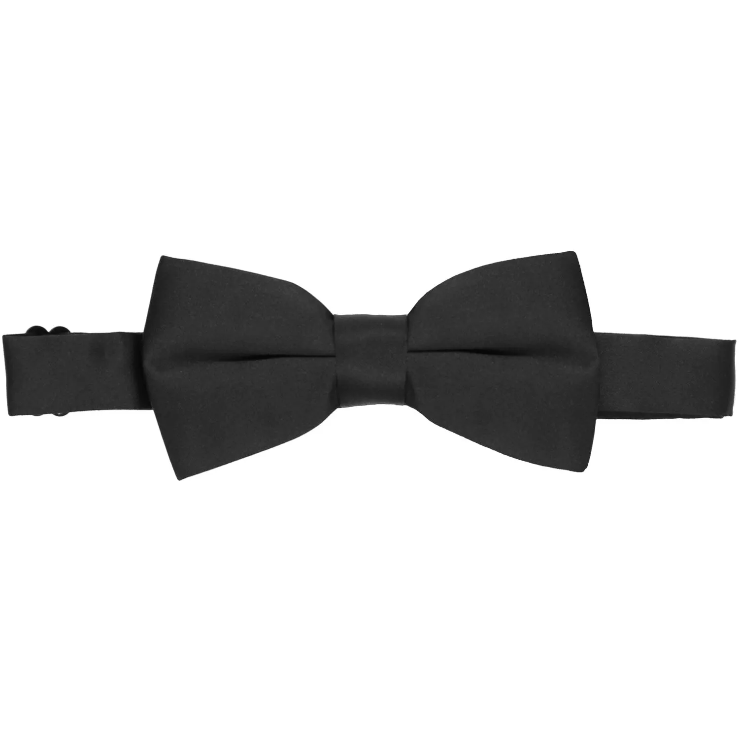 Black Band Collar Bow Tie sold by TieMart product image thumbnail 2