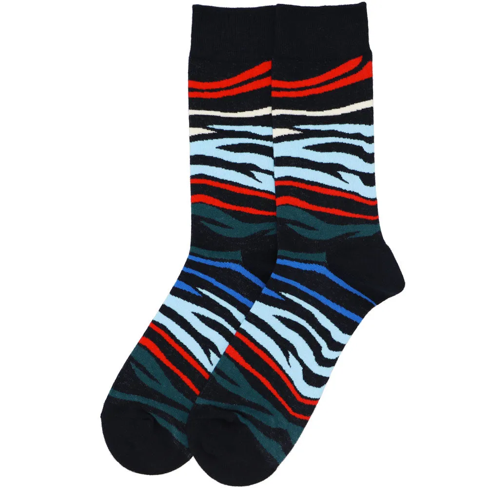Men’s Funky Pattern Socks, 5-Pack sold by TieMart product image thumbnail 2