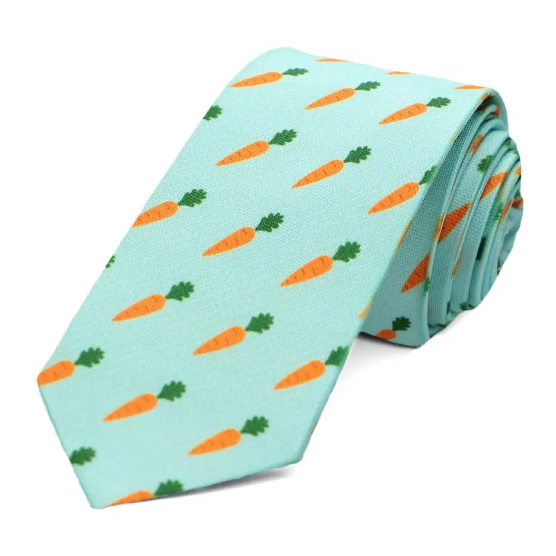 Carrot Slim Necktie, 2.5" Width sold by TieMart